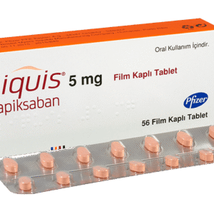 Apixaban Generic 2.5mg 60 Tablets